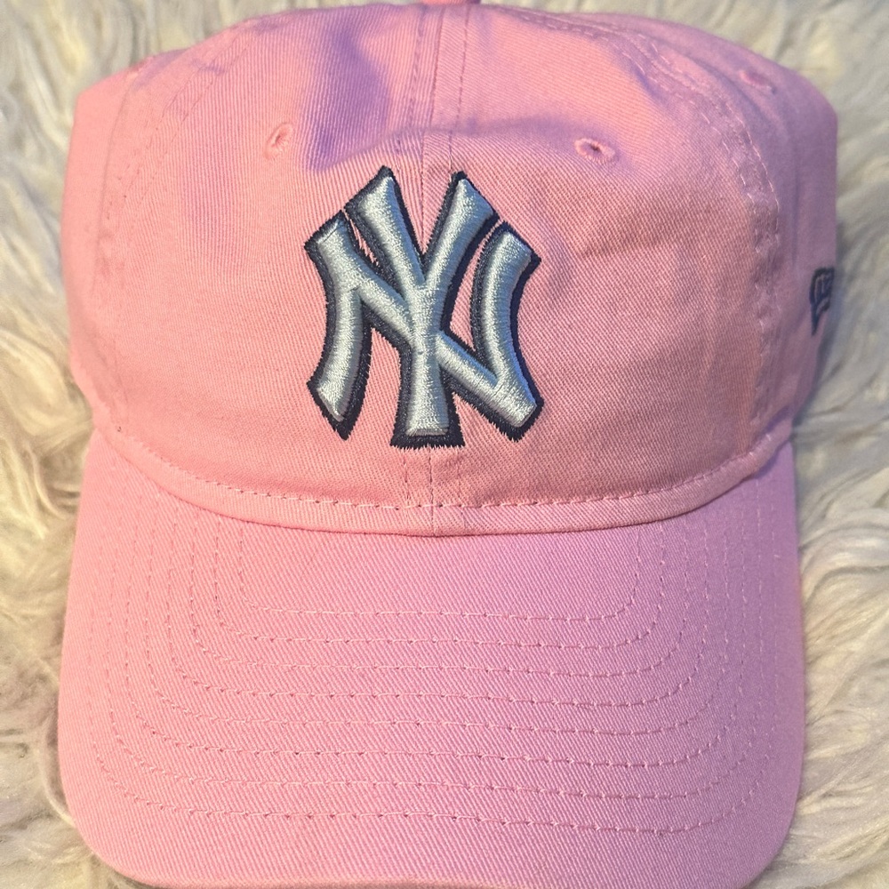 Pink Yankee Baseball Cap